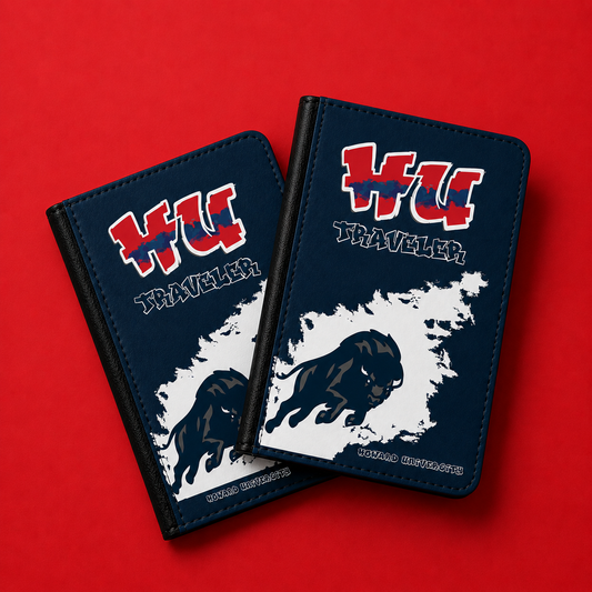 Howard University Bison Passport Cover