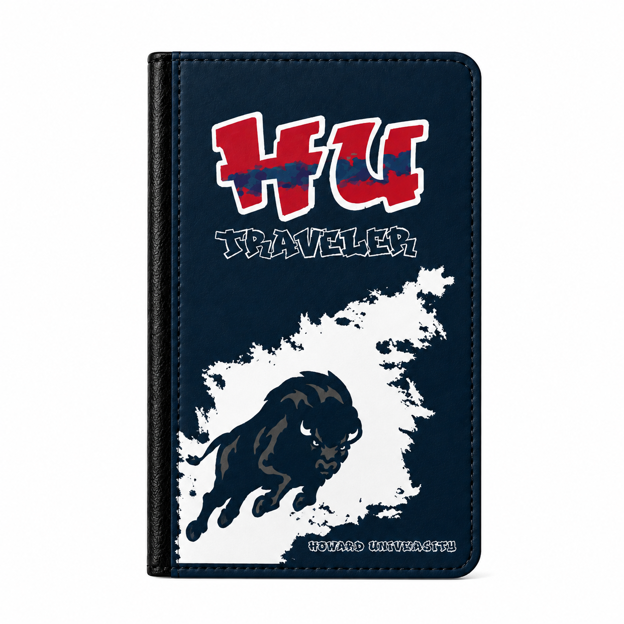 Howard University Bison Passport Cover