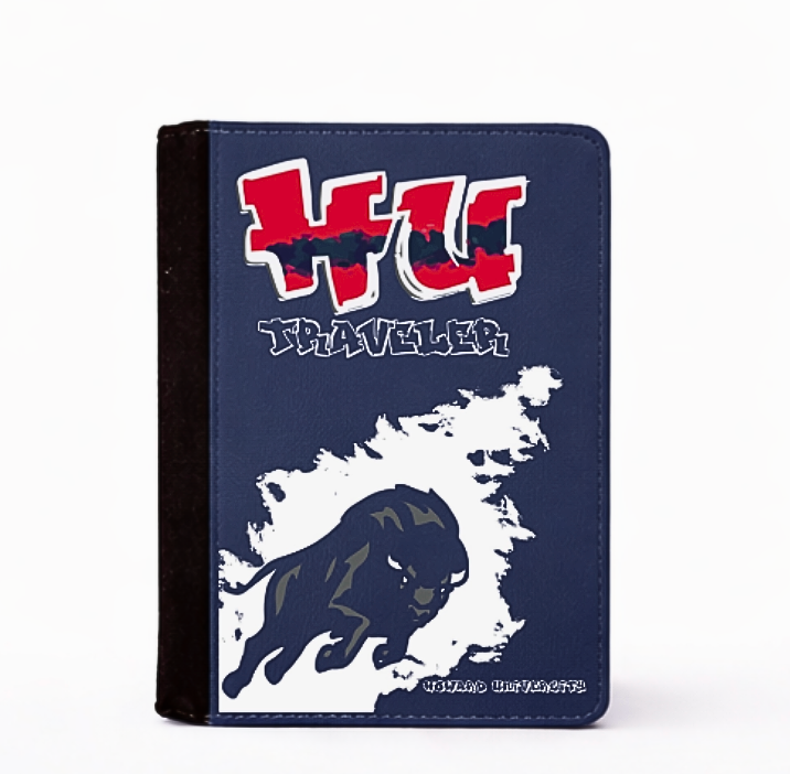 Howard University Bison Passport Cover