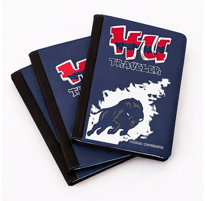 Howard University Bison Passport Cover
