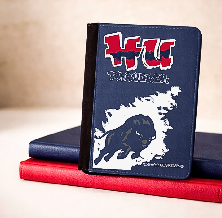 Howard University Bison Passport Cover