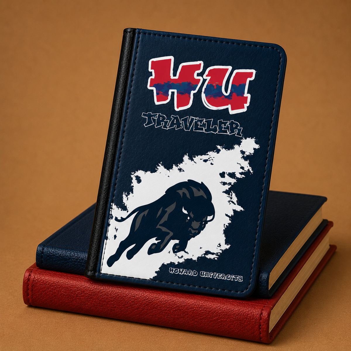 Howard University Bison Passport Cover