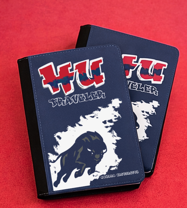 Howard University Bison Passport Cover