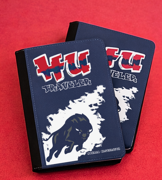 Howard University Bison Passport Cover